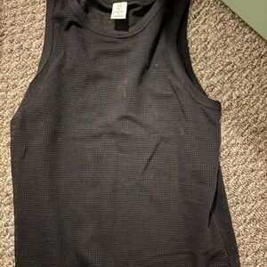 Original Use Black Mesh Tank Top